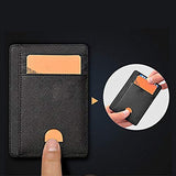 Cartera Delgada RFID Bloqueo Minimalista Titular de la Tarjeta para Crédito Tarjetero Carteras de Cuero Regalo Hombres Mujeres Slim Wallet RFID Blocking Minimalist Credit Card Holder Leather Wallets