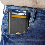 Cartera Delgada RFID Bloqueo Minimalista Titular de la Tarjeta para Crédito Tarjetero Carteras de Cuero Regalo Hombres Mujeres Slim Wallet RFID Blocking Minimalist Credit Card Holder Leather Wallets