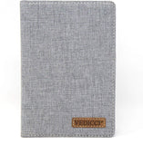 Vedicci Porta Pasaporte para Viaje de Tela. Cartera para pasaporte de viaje. Funda con Compartimentos para Pasaporte, Visa y Tarjetas. Passport Holder. Medidas 9 X 14.cms. Passport Holder.