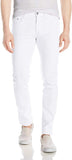 WT02 Pantalones elásticos de Sarga de Color básico para Hombre