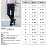 IZOD pantalón Chino de Corte Recto con Frente Plano para Hombre