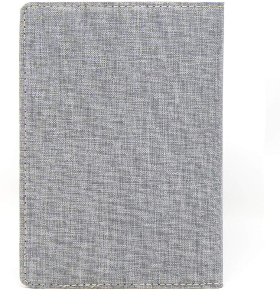 Vedicci Porta Pasaporte para Viaje de Tela. Cartera para pasaporte de viaje. Funda con Compartimentos para Pasaporte, Visa y Tarjetas. Passport Holder. Medidas 9 X 14.cms. Passport Holder.