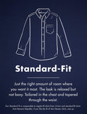Goodthreads Men's Standard-Fit Long-Sleeve Solid Oxford Shirt