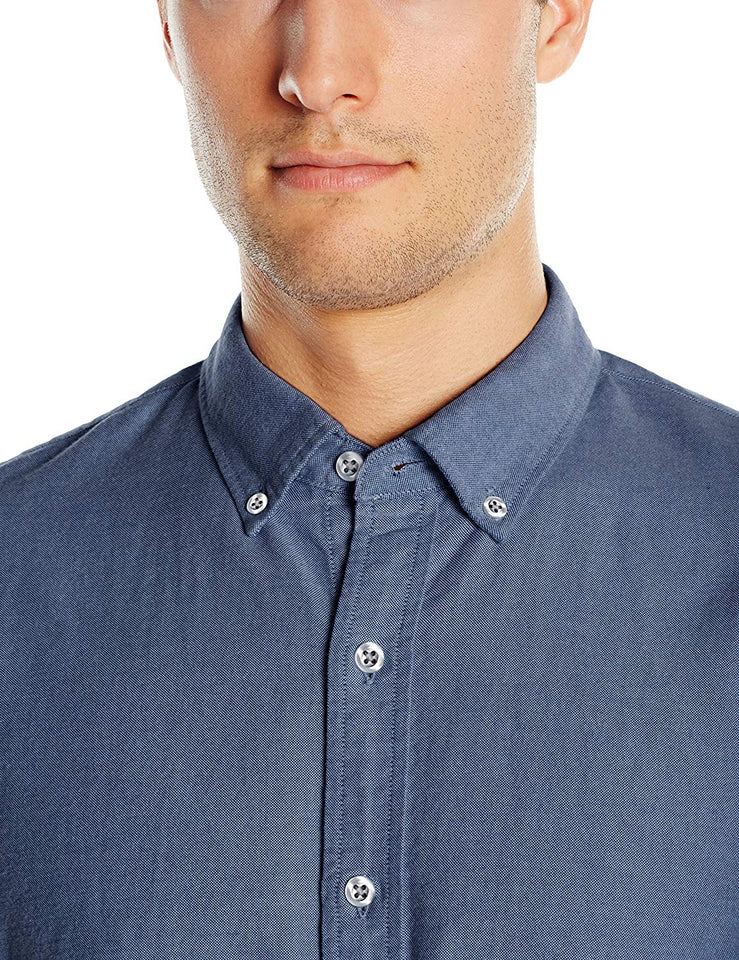 Goodthreads Men's Standard-Fit Long-Sleeve Solid Oxford Shirt